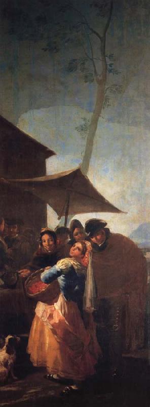 Francisco Goya Haw Seller oil painting image